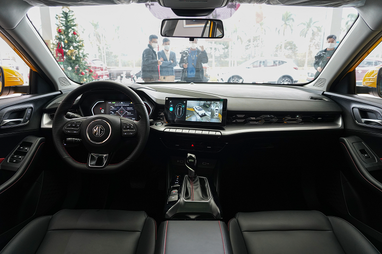 Nội thất xe MG5 2022 .